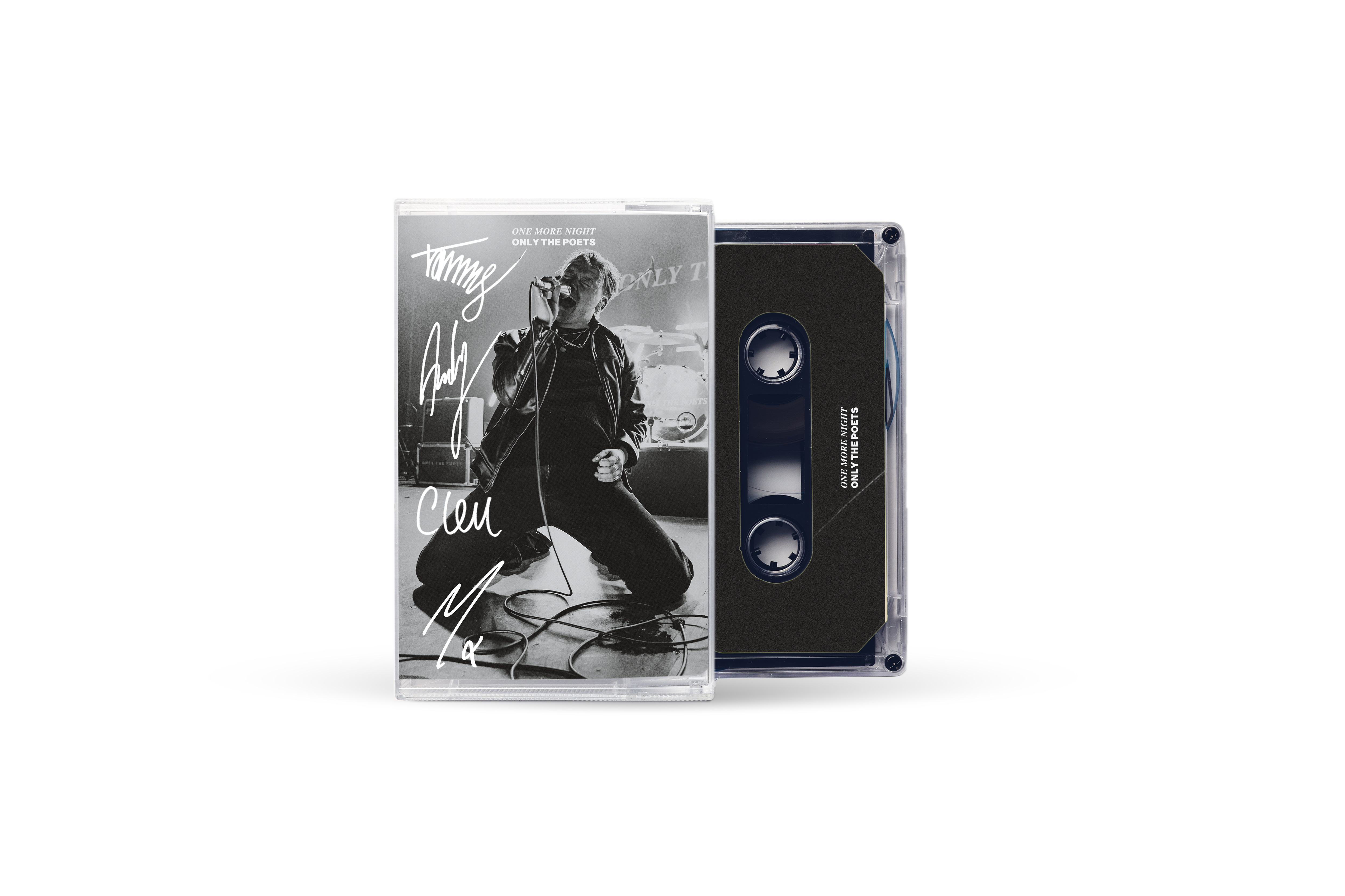 Only The Poets - One More Night Signed Cassette